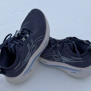 Asics Gel-Nimbus 26 women’s thunder blue-sapphire running walking shoe sz.7 1/2